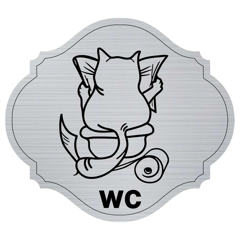 تابلو راهنما مدل wc cat