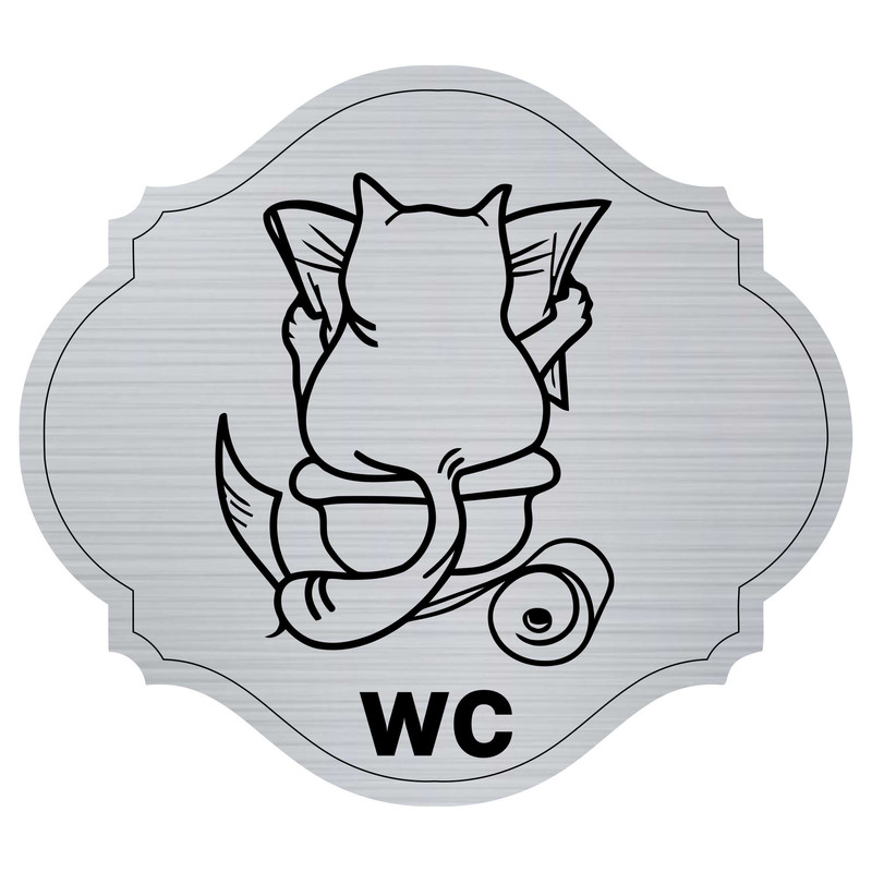 تابلو راهنما مدل wc cat