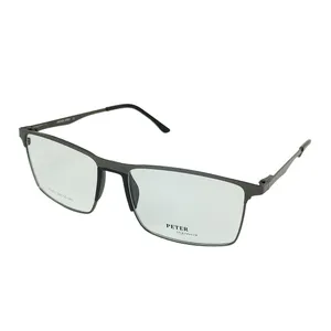فریم عینک طبی مستطیلی پیتر مدل دوردار کد 8503C2 مناسب برای انواع فرم صورت