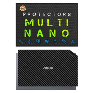 Multi Nano X-F1C Model Carbon Rear Skin Suitable For Asus ZenBook 14 Q407IQ 14 inch 2020 Laptop