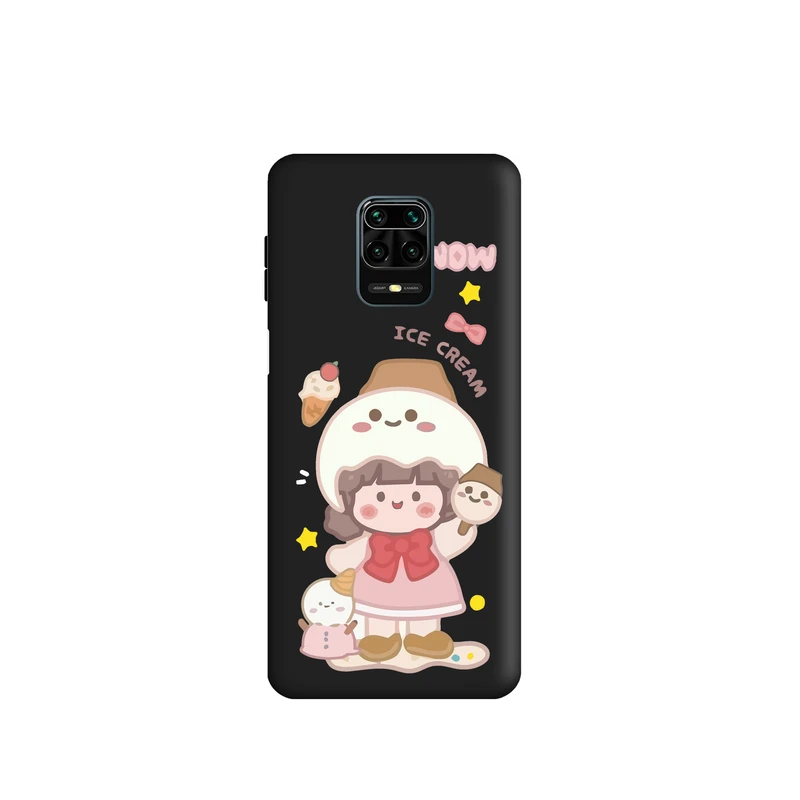 کاور طرح دخترانه خوشمزه کد t2323 مناسب برای گوشی موبایل شیائومی Redmi Note 9pro / Redmi Note 9s