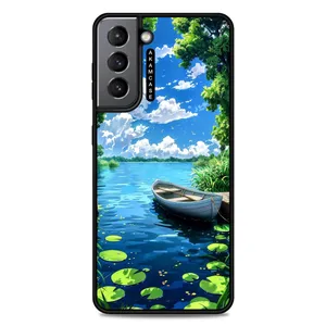 AKAM AMC-WSGS21-NATURE-24 Cover For Samsung Galaxy S21