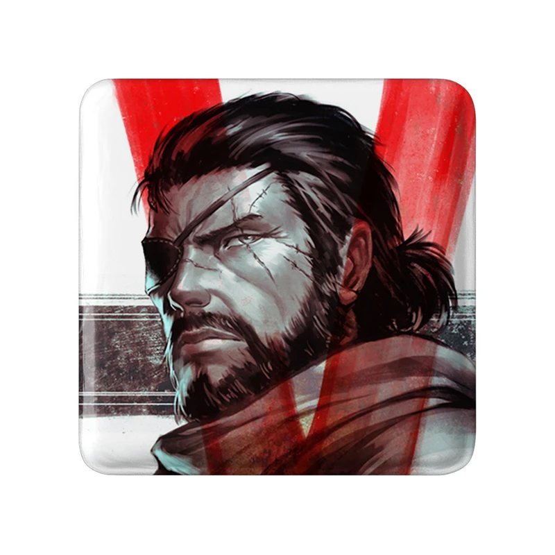 مگنت خندالو طرح بازی متال گیر (Metal Gear) مدل مربعی کد 33138