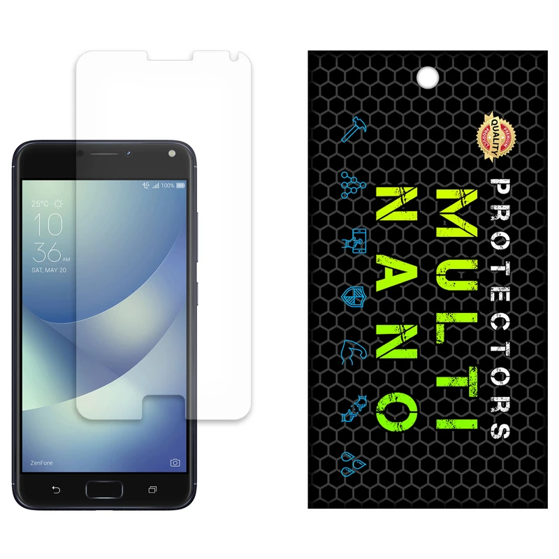 محافظ صفحه نمایش مات مولتی نانو مدل X-S1M مناسب برای گوشی موبایل ایسوس Zenfone 4 Max / ZC554KL