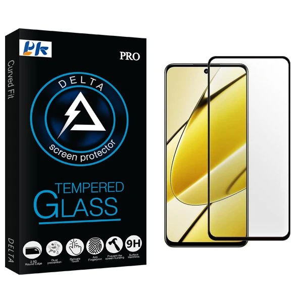 محافظ صفحه نمایش شیشه ای پی کی مدل Delta مناسب برای گوشی موبایل ریلمی 11 5G