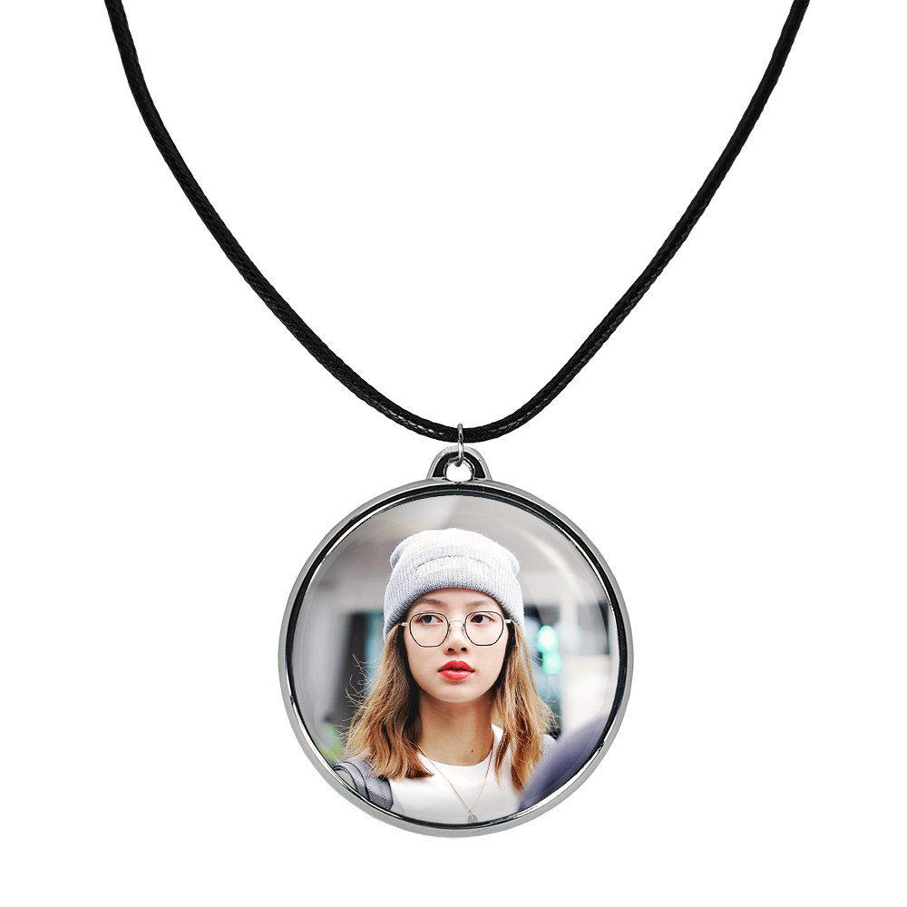 گردنبند خندالو مدل لیسا بلک پینک کد 1430914313