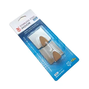 آویز حوله مدل چسبی کد S1402 بسته دو عددی