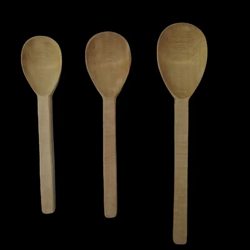 قاشق چوبی مدل QQ-TX 3 مجموعه 3 عددی