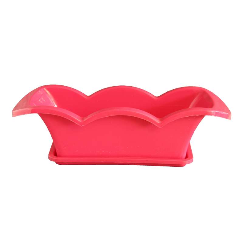 گلدان مدل مستطیلی موج دار کد W01