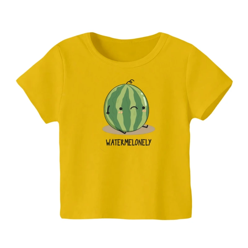 تی شرت آستین کوتاه بچگانه مدل هندوانه یلدایی کد 48