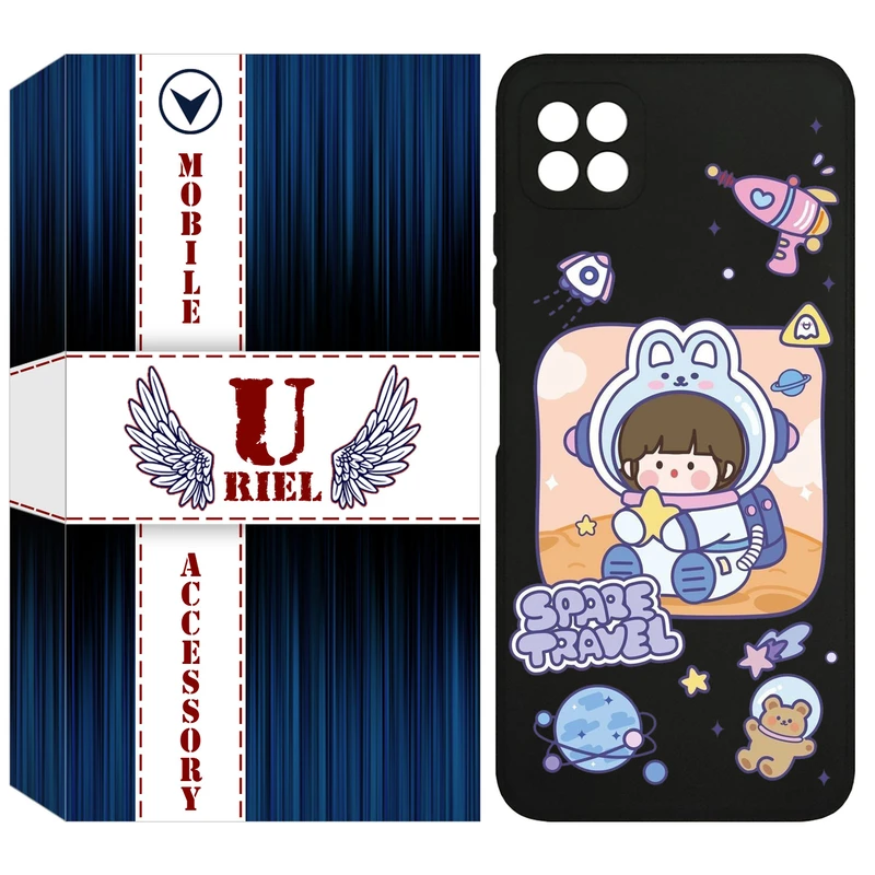 کاور یوریل مدل KSH کد 9 طرح دختر فضانورد مناسب برای گوشی موبایل سامسونگ Galaxy A22 5G