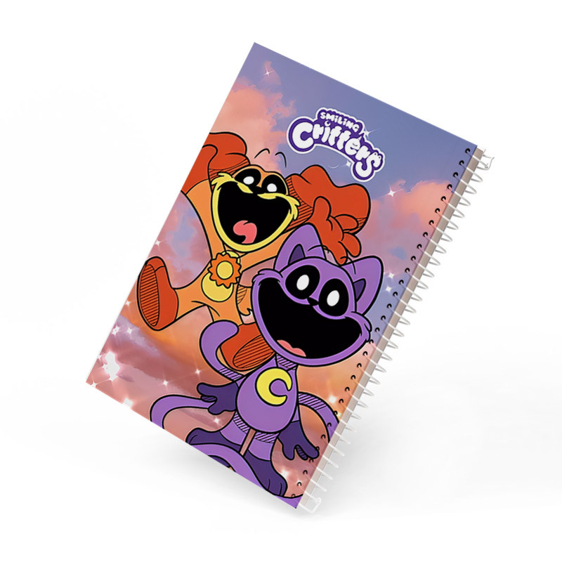 دفتر مشق 80 برگ آی چاپ مدل کت نپ و داگ دی طرح jump کد 623