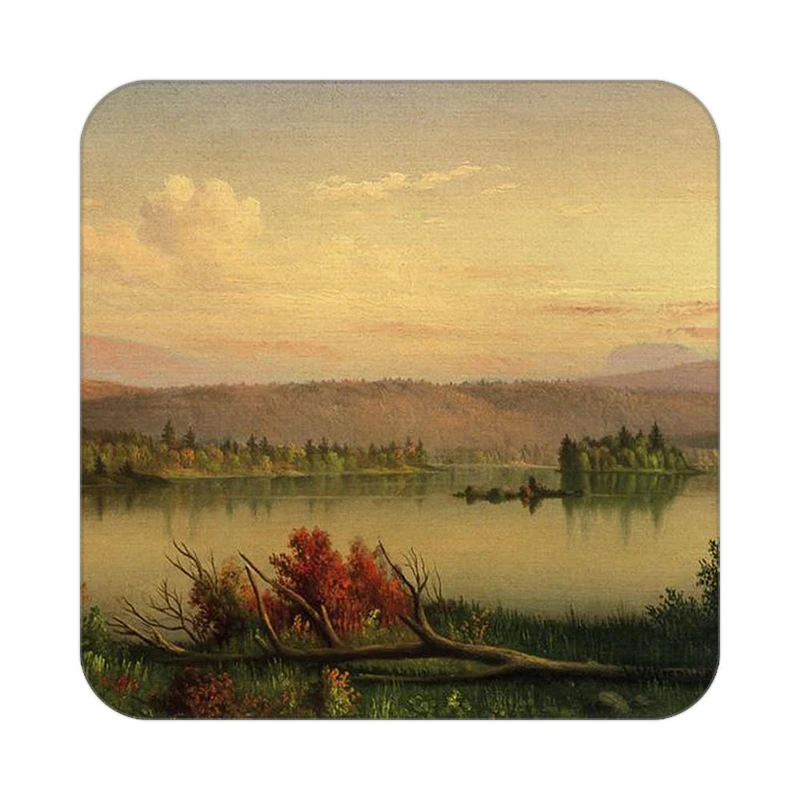 زیر لیوانی کاکتی طرح نقاشی رنگ روغن مدل mg10427