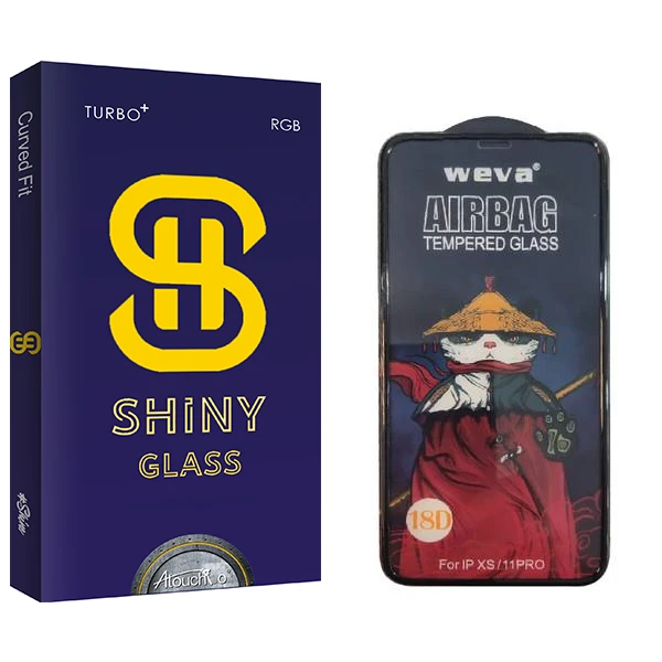 محافظ صفحه نمایش آتوچبو مدل Shiny Air Bag مناسب برای گوشی موبایل اپل iPhone 12 Pro