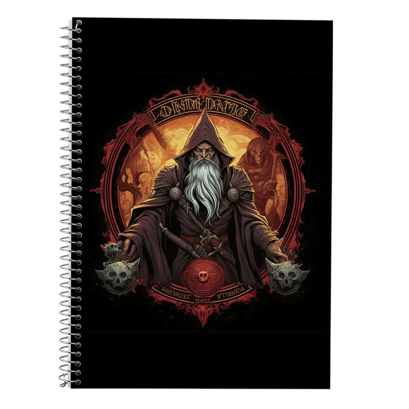 دفتر لغت 50 برگ مدوپد طرح ارباب حلقه ها The Lord of the Rings کد DF3010