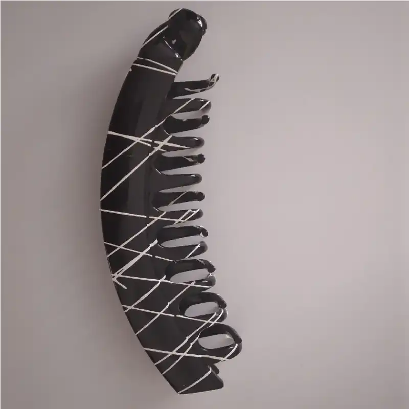 کلیپس مو زنانه مدل آبشاری رگه ای کد AZX455