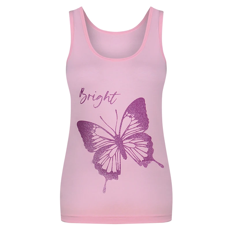 تاپ راحتی زنانه سیلکا مدل پروانه اکلیلی