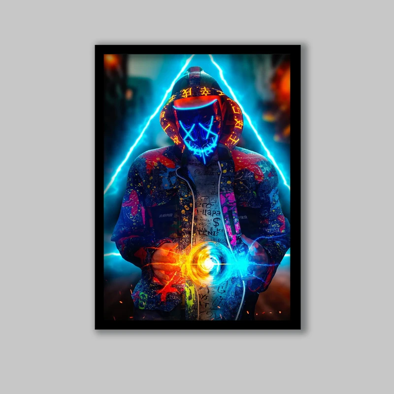 تابلو مدل فانتزی طرح گیم کد LA-G10726-2