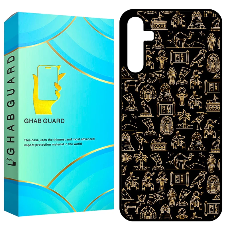 کاور قاب گارد طرح مصر مدل GCHPA35 مناسب برای گوشی موبایل سامسونگ Galaxy A35 5G