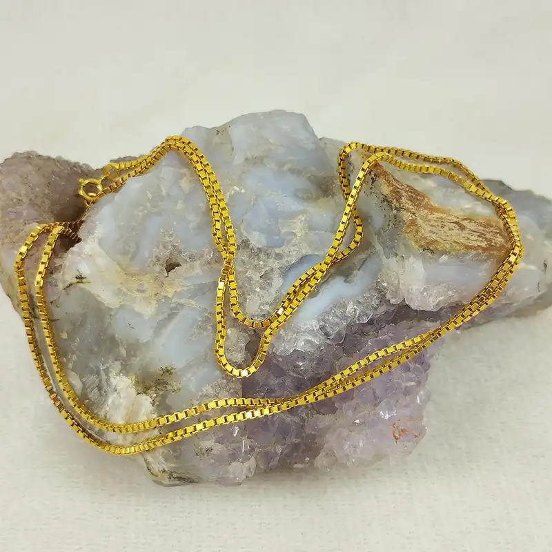 زنجیر نقره زنانه سلین کالا مدل ونیزی  کد 8