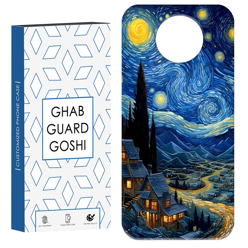 کاور قاب گارد گوشی طرح ونگوگ کد Dimo-069 مناسب برای گوشی موبایل شیائومی Redmi Note 9T