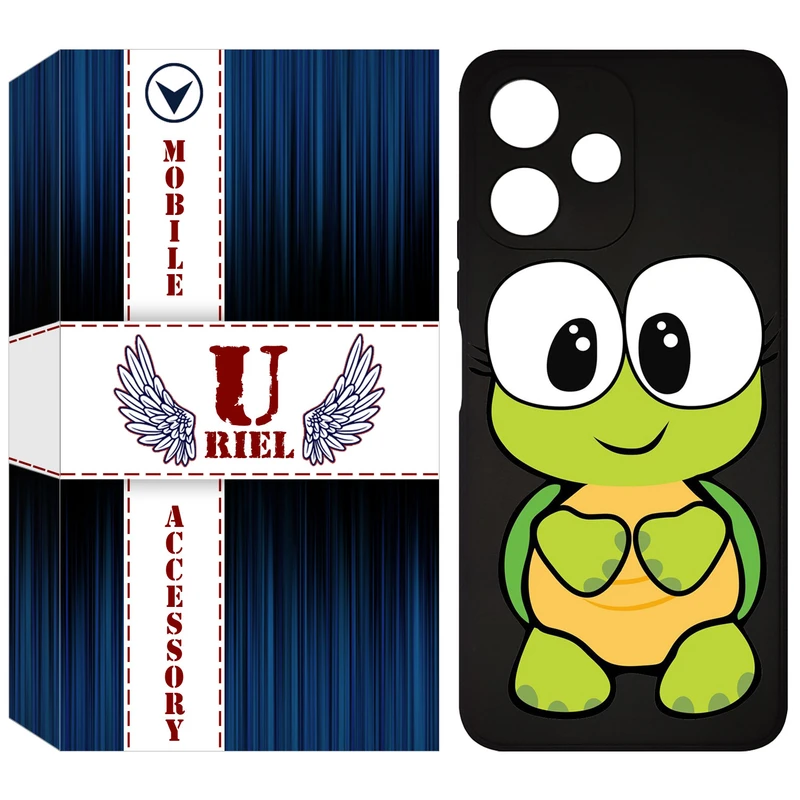 کاور یوریل مدل KSH کد 59 طرح لاکپشت مناسب برای گوشی موبایل شیائومی Redmi 12 5G / Redmi Note 12R / Poco M6 Pro 5G