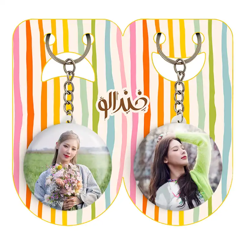 جاکلیدی خندالو مدل میون گروه جی آیدل GIdle کد 1952019521 مجموعه 2 عددی