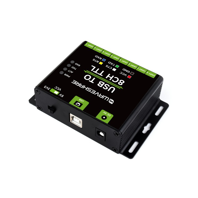 مبدل صنعتی USB به TTL ویوشیر مدل USB TO 8CH TTL