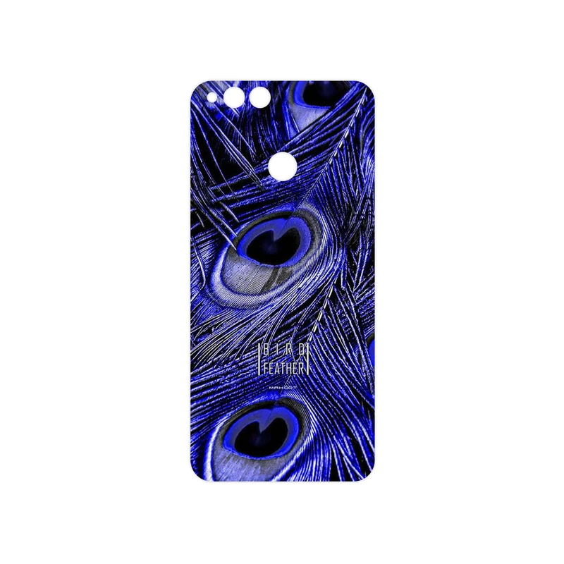 برچسب پوششی ماهوت مدل Purple Feather مناسب برای گوشی موبایل آنر 7X
