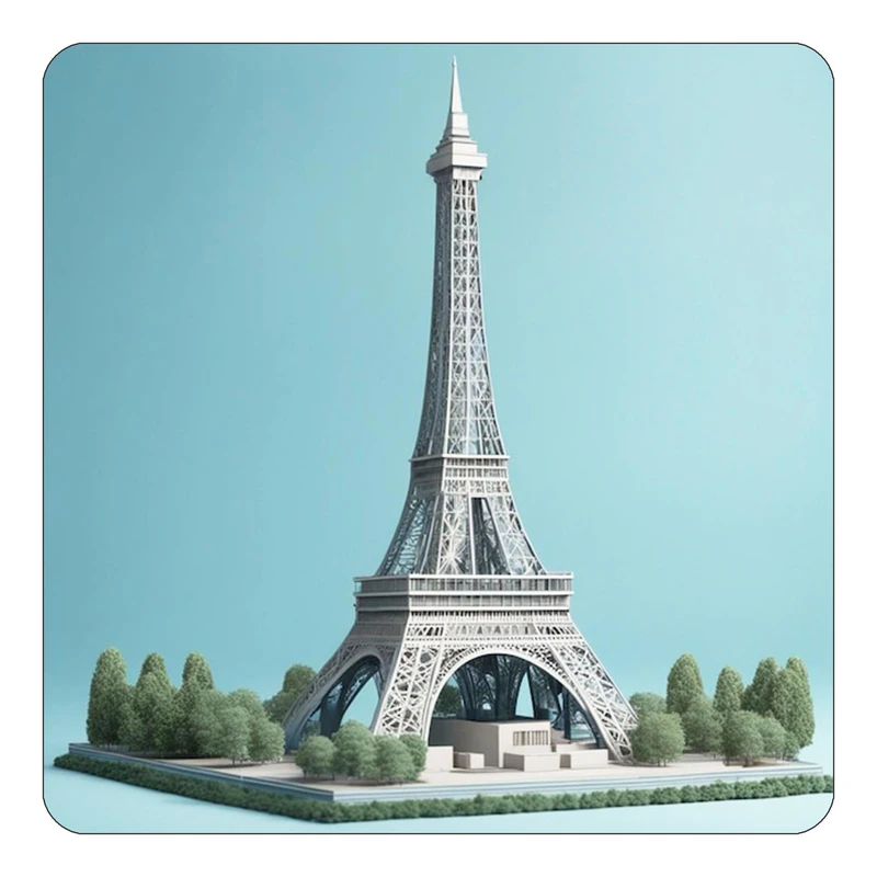 مگنت کاکتی طرح پاریس Paris مدل mp59571
