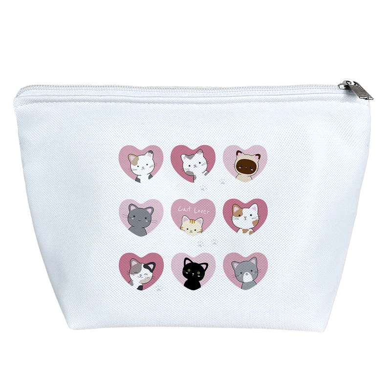 کیف لوازم آرایش دخترانه خندالو مدل گربه کد 1859