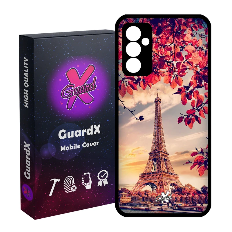 کاور گارد ایکس طرح Eiffel Tower مدل Glass10125 مناسب برای گوشی موبایل سامسونگ Galaxy A54 / A54 5G