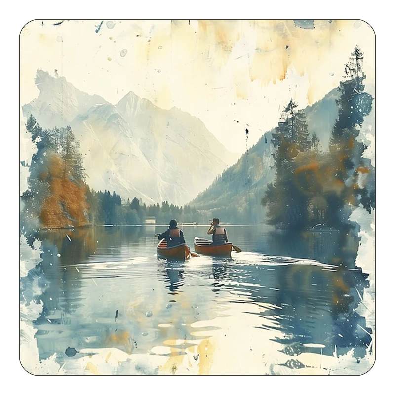 مگنت کاکتی طرح نقاشی رنگ روغن مدل mp72919