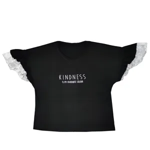 بلوز آستین کوتاه زنانه مدل چین دار