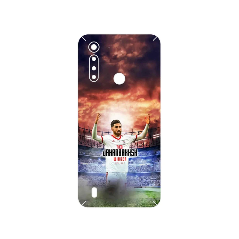 برچسب پوششی ماهوت مدل Alireza Jahanbakhsh مناسب برای گوشی موبایل موتورولا Moto G8 Power Lite
