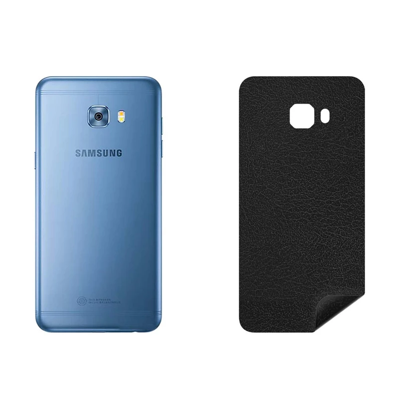 برچسب پوششی بستور طرح چرم مدل GB1-20 مناسب برای گوشی موبایل سامسونگ Galaxy C5 Pro