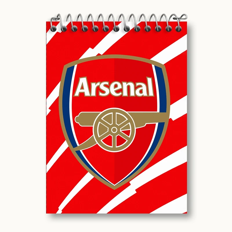 دفتر یادداشت 50 برگ خندالو مدل باشگاه آرسنال کد 27198