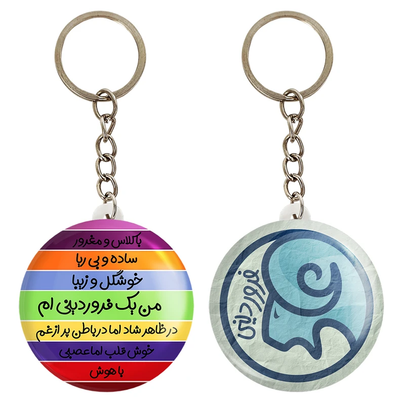جاکلیدی خندالو مدل ماه تولد فروردین کد 23092357 مجموعه 2 عددی