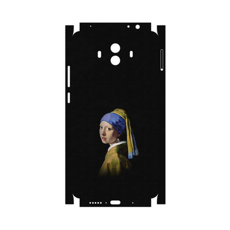 برچسب پوششی ماهوت مدل Girl with a Pearl Earring of Vermeer-FullSkin مناسب برای گوشی موبایل هوآوی Mate 10