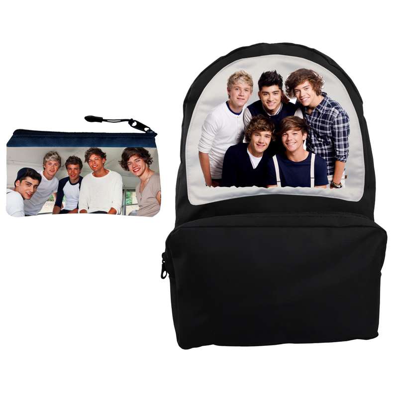 کوله پشتی مدل گروه 1D به همراه جامدادی