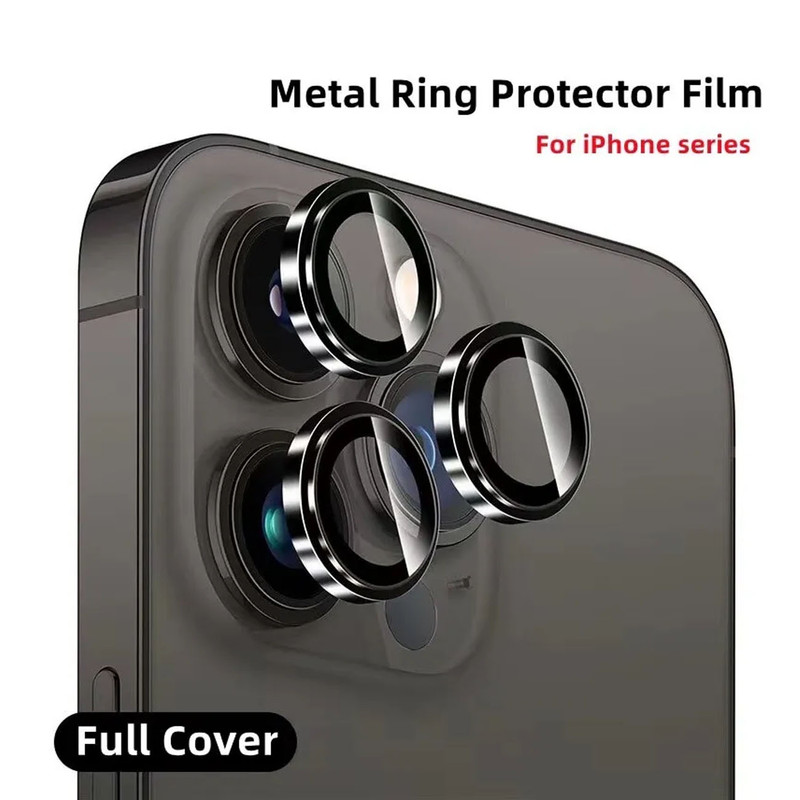 محافظ لنز دوربین ام‌گلس مدل Ring Metal MG مناسب برای گوشی موبایل اپل iPhone 16 Pro / 16 Pro Max