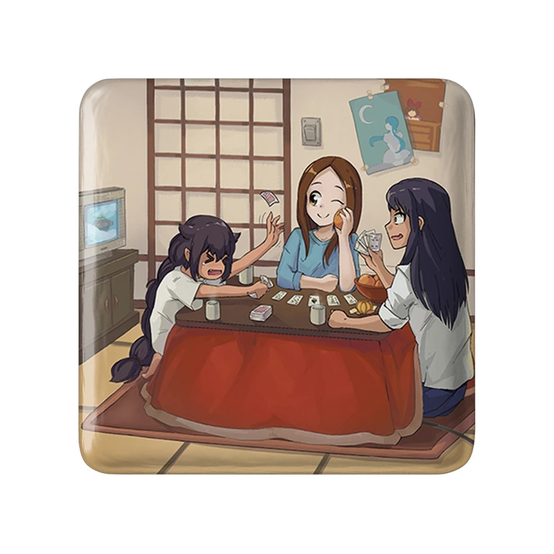 مگنت خندالو طرح انیمه ناگاتورو (Nagatoro) مدل مربعی کد 33999