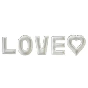  اردو خوری طرح پازلی مدل Love مجموعه 5 عددی