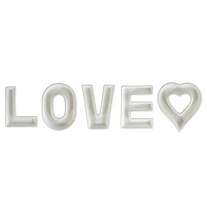 اردو خوری طرح پازلی مدل Love مجموعه 5 عددی