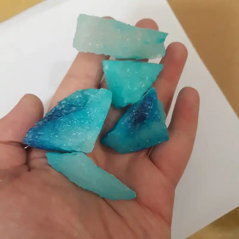 سنگ نمک دکوری مدل اقیانوس کد E5K43 بسته 5 عددی