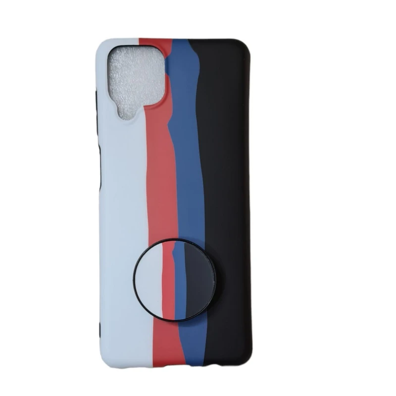 کاور طرح دخترانه کد 259 مناسب برای گوشی موبایل سامسونگ Galaxy A12 به همراه پاپ سوکت