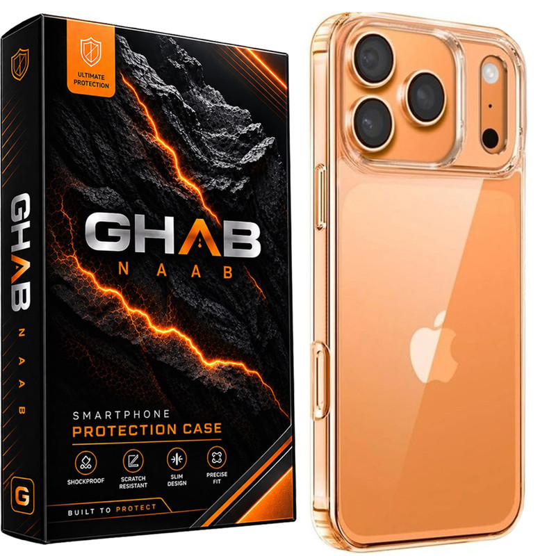 کاور قاب ناب مدل ژله ای مناسب برای گوشی موبایل اپل IPhone 17 Pro Max
