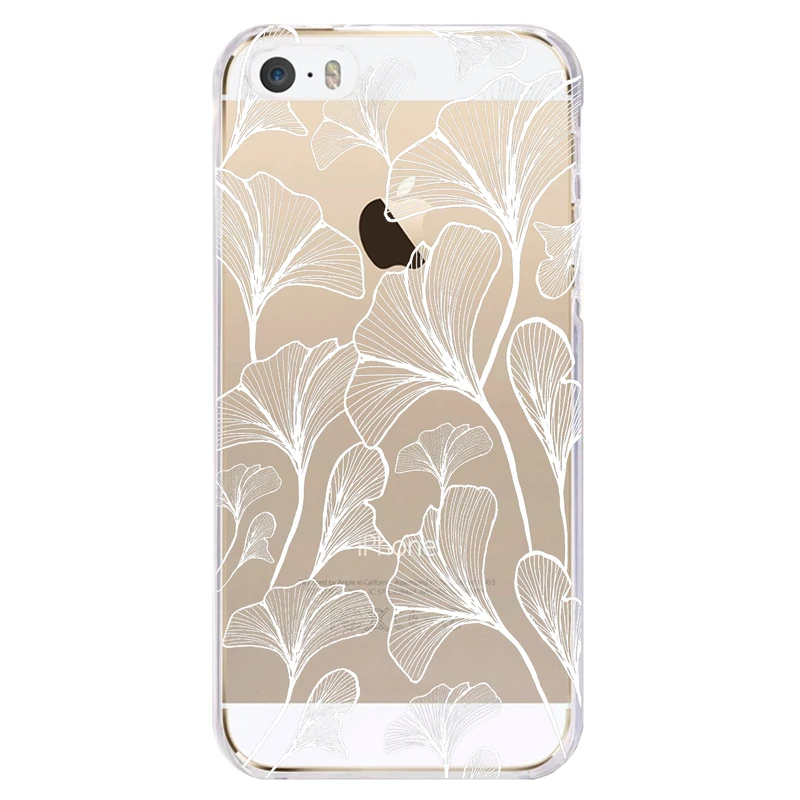 کاور مگافون طرح برگ مدل C51-W مناسب برای گوشی موبایل اپل iPhone 5 / 5S / SE