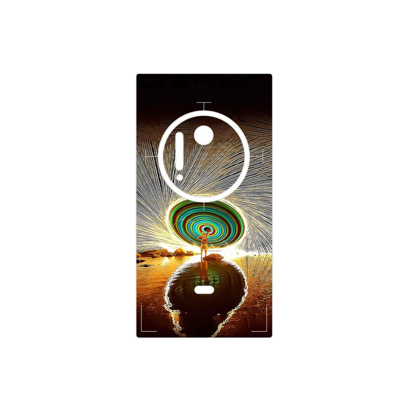 برچسب پوششی ماهوت مدل Night Light Fountain مناسب برای گوشی موبایل نوکیا Lumia 1020