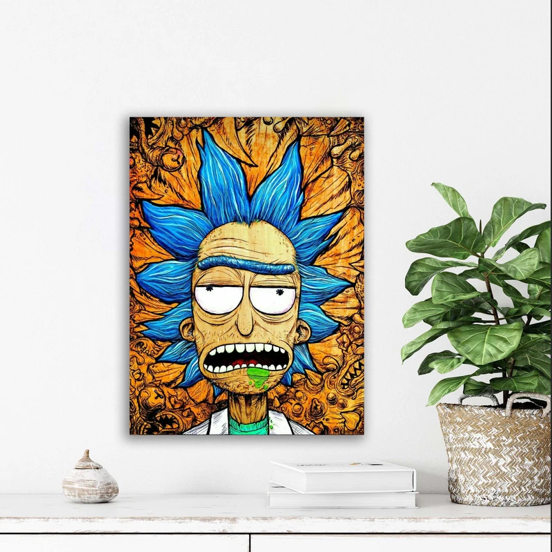 تابلو شاسی آتریسا مدل ریک اند مورتی Rick and Morty